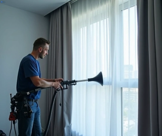 Professional curtain stain removal process equipment Matty Curtain Cleaning hornsby-heights-nsw